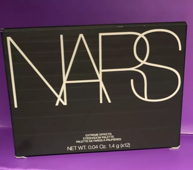 NARS Extreme Effects Eyeshadow Palette 12 Shades New &Boxed. RRP £56.