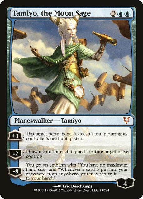Tamiyo, the Moon Sage 1x FOIL AVR MTG Avacyn Restored Mythic MINT blue Tamiyo, the Moon Sage 1x FOIL AVR MTG Avacyn Restored Mythic MINT blue