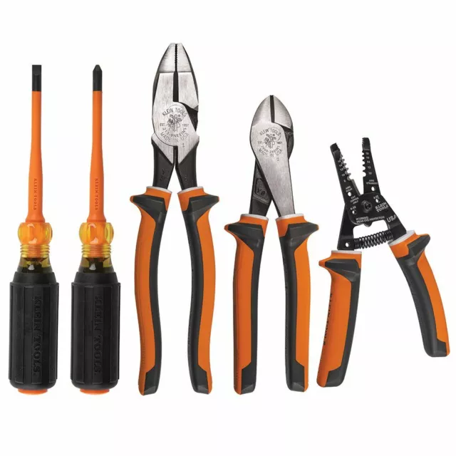 Klein 94130 1000V Insulated Tool Kit, 5-Piece