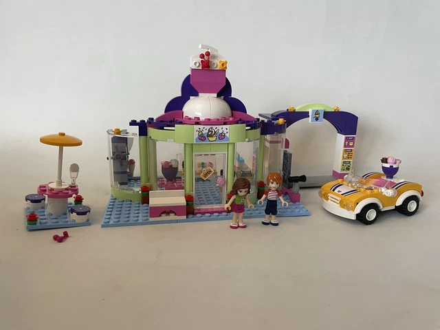 Lego friends frozen yogurt shop 2025 instructions