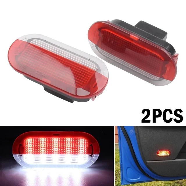 Ampoules LED Blanches Pour Voiture - Lot De 2, Pour Lampes De Courtoisie Porte/coffre/boîte à Gants - Compatible Audi, VW, Skoda, Porsche Nombreux Modèles