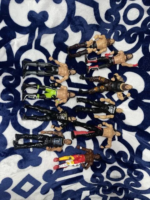 WWE Mattel Elite Wrestling Figure Lot Of 10 WWF WCW AEW ECW (61)