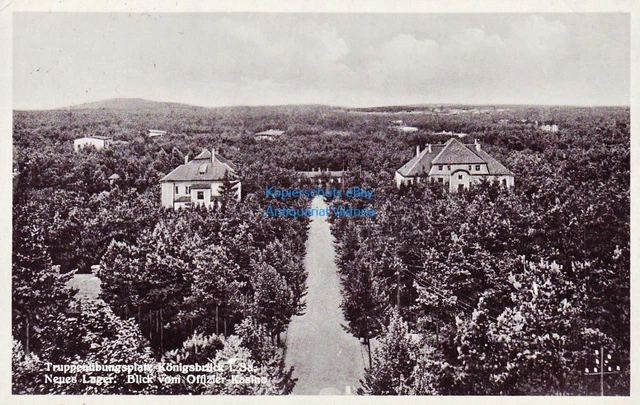 AK exercise area Königsbrück New warehouse view from the officer Kasino sports school AK exercise area Königsbrück New warehouse view from the officer Kasino sports school