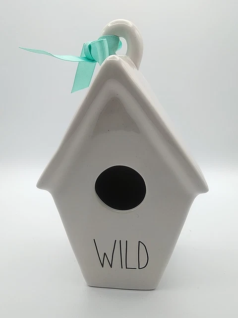 Rae Dunn Ceramic Bird House WILD
