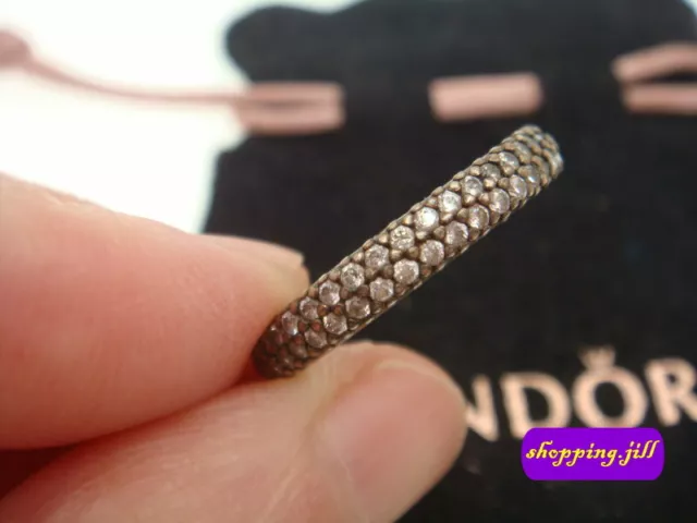 Pandora sparkling curve ring 2025