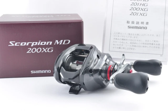 SHIMANO 24 SCORPION MD 200XG Bait Casting Reels Used $261.99