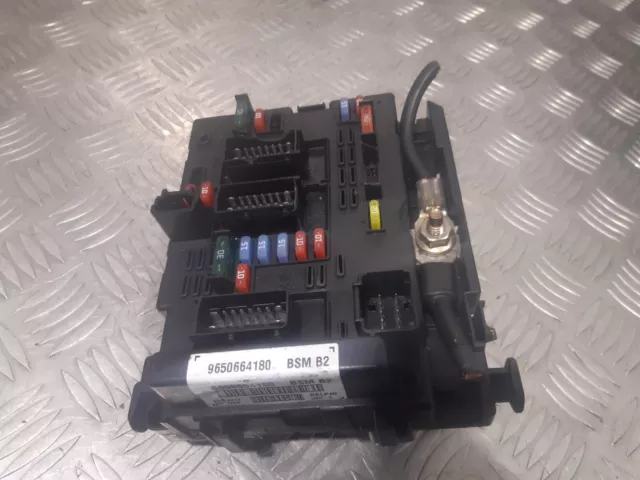 2006 Peugeot 307 Fuse Box 9650664180 Bsm B2