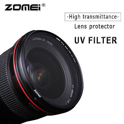 49mm UV Filter Lens protector for Canon Nikon Sony DSLR Camera UK Seller ZOMEI