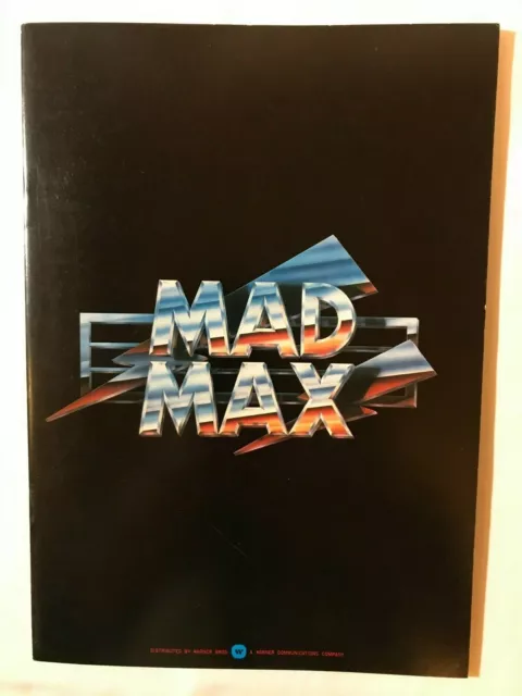 Mad Max Japanese Original Movie Program 1979 Mel Gibson George Miller Action 3