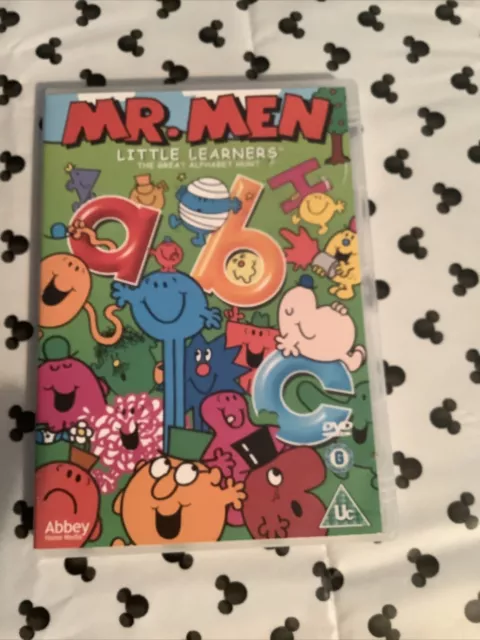 RARE MR MEN Little Learners Dvd By Abbey Tested Uk Seller £9.95 ...