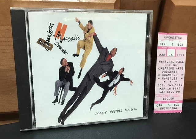Crazy People Music CD & Orchestra Ticket 1991