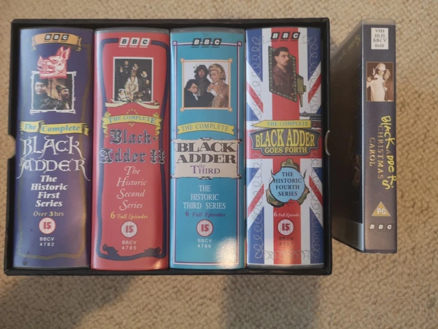 Blackadders in bed christmas carol