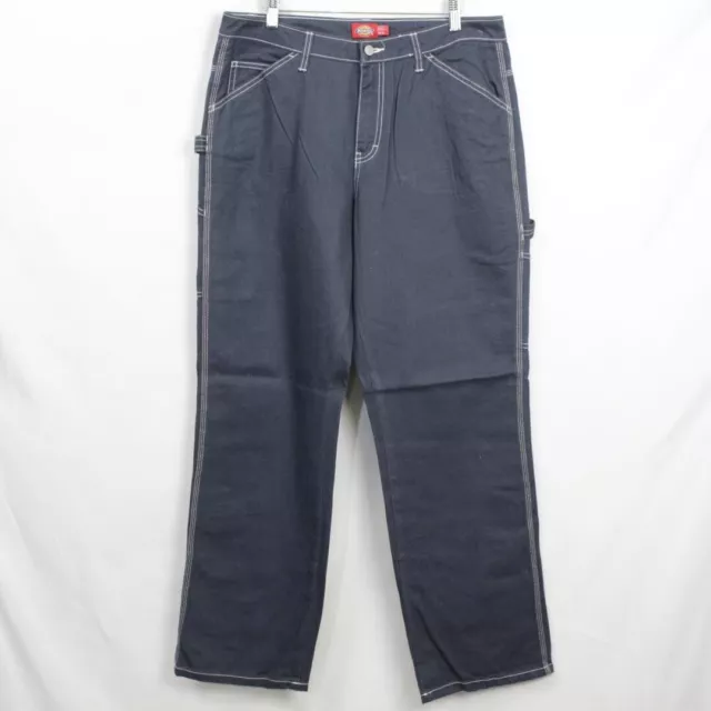 Jeans Dickies carpenter blu scuro taglia 13x31 unisex