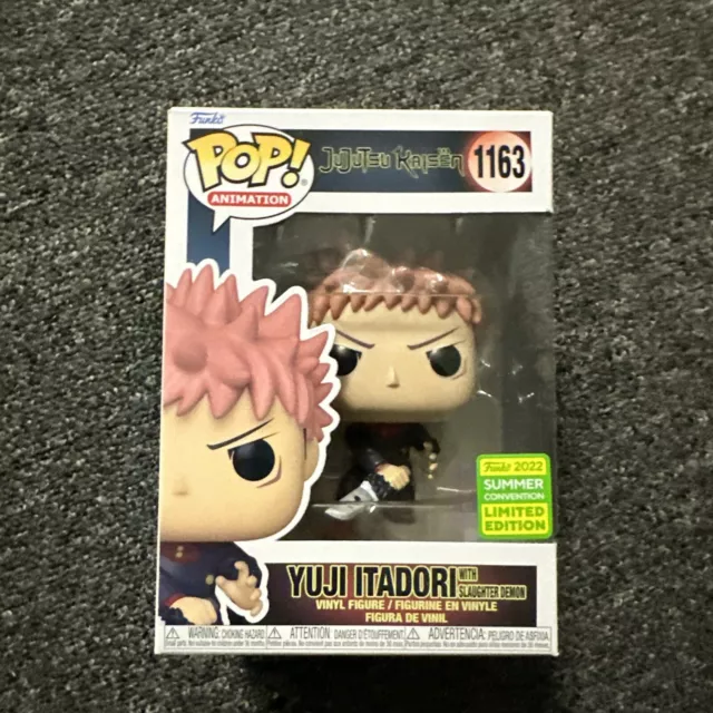 Funko Pop! Jujutsu Kaisen Yuji Itadori #1163 SDCC NEW