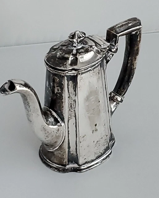 Southern Pacific Railroad Lines Reed & Barton Silver Soldered 12oz Pitcher 105 3