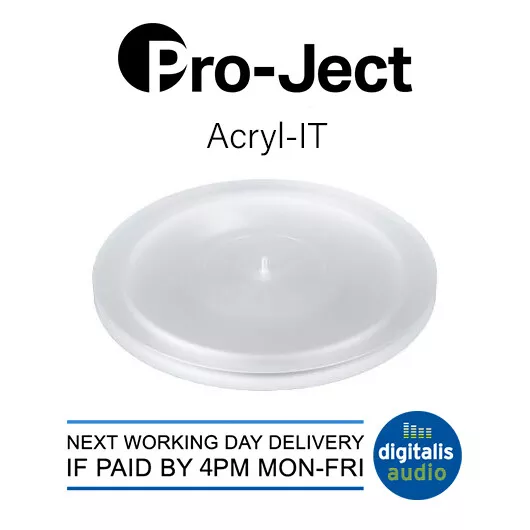 Pro-Ject Acryl IT Acrylic Platter Upgrade for Debut and 1 Xpression Turntable