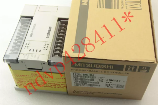 New One Mitsubishi PLC FX2N-16MR-001 Programmable Logic Controller