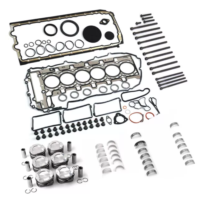 N55B30 Engine Overhaul Rebuilding Kit For BMW 535i X5 X6 F30 F32 F25 F10 E71 F15