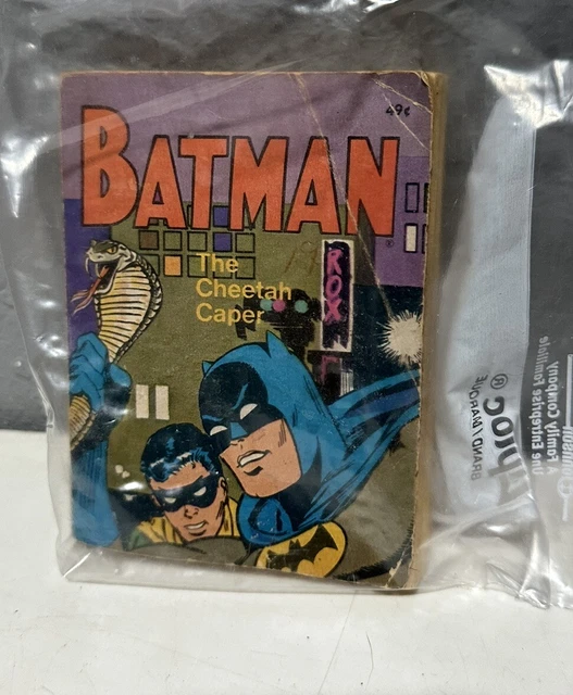 VINTAGE 1969 DC Comics Batman The Cheetah Caper Whitman Big Little Book