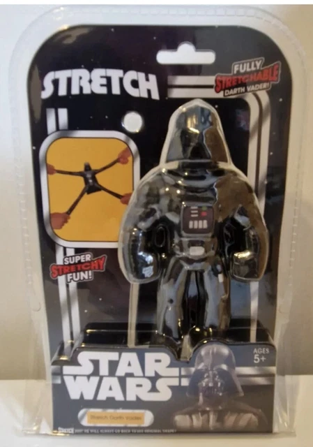 Modellino stretch Armstrong Star Wars stretch Darth Vader alta 16 cm