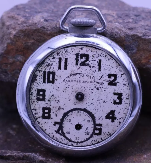 Aristocrat railroad special pocket watch clearance