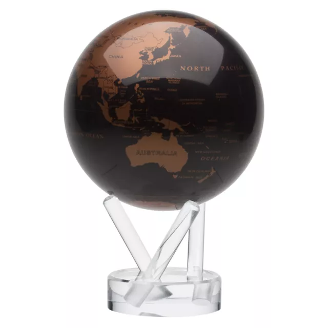 NEW Mova Copper Spinning Globe Small