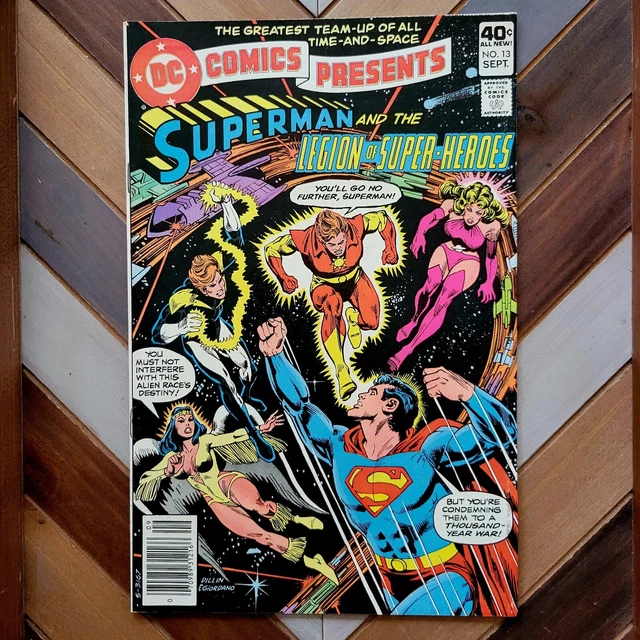 DC Comics Presents #13 HIGH GRADE (1979) SUPERMAN & LEGION OF SUPER HEROES