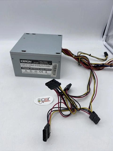 Alimentatore 450W ATX Per PC Gateway Serie G GT5034 – Ricambio Con 2 Ventole