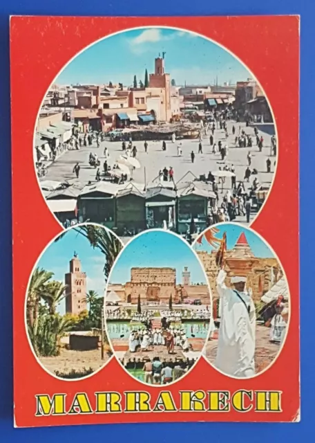Postkarte AK  Marrakech Marokko Nordafrika um 1995  01