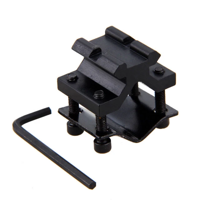 Adaptateur Rail Picatinny M-LOK 1-4-9 Slots – Conversion 11 Mm Vers 20 Mm Weaver/Picatinny Tactique