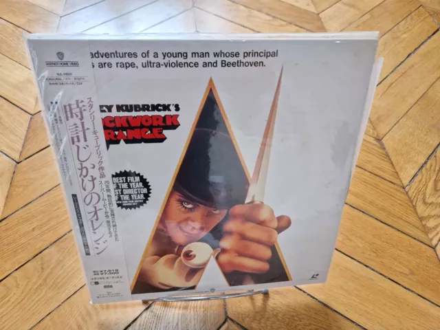 Clockwork Orange (1971) Laserdisc LD NTSC OBI Japan Horror