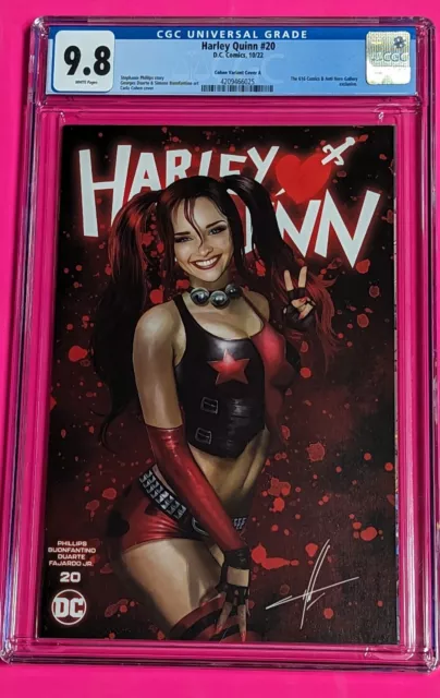 HARLEY QUINN #20 CGC 9.8 NM+  Sexy CARLA COHEN EXCLUSIVE VARIANT