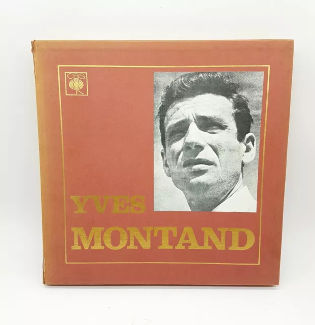 Vinyle Yves MONTAND Coffret 7 Disques  33T Complet TBE