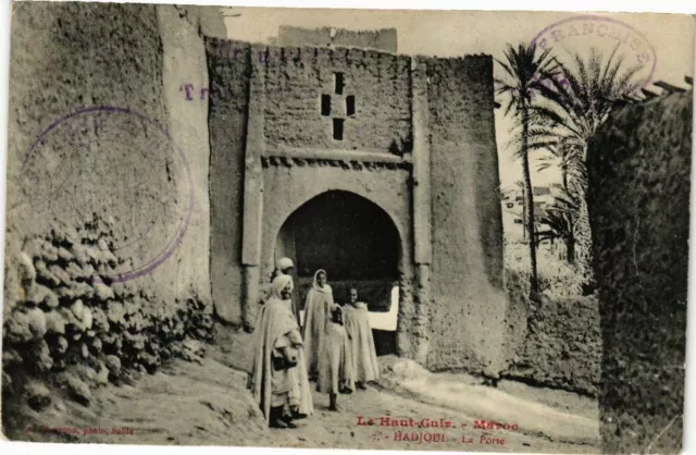 CPA AK Algérie-La Haut Guir-Maroc-Hadjoud-La Porte (237680)