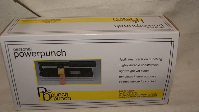 PUNCH BUNCH - ¡PERSONAL POWER PUNCH con 9 golpes! NUEVO