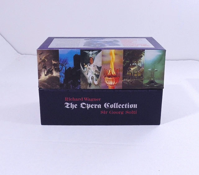 THE OPERA COLLECTION Richard WAGNER Sir Georg Solti 22 CD BOX SET