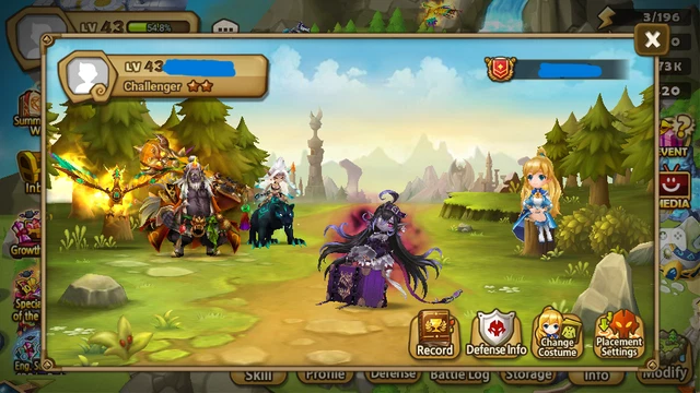 Compte Summoners War Global - Starter Avec Devil Maiden Light Jessica