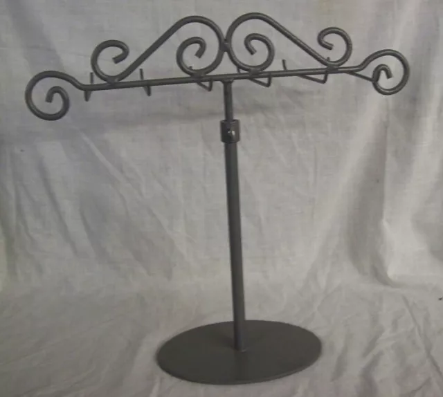 Store Display Fixtures NEW 12 PEG BOUTIQUE STYLE DISPLAY STAND ADJUSTABLE