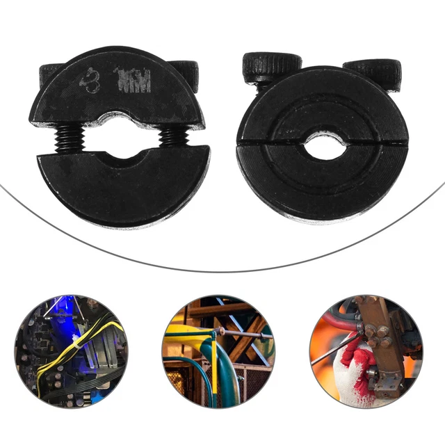 4 Pcs shaft collar fixed ring quick release shaft collar Doppio Colletto 'albero