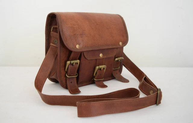 Femmes Femme Cuir Fourre-Tout Sac à Main Messager Bandoulière Cartable 5