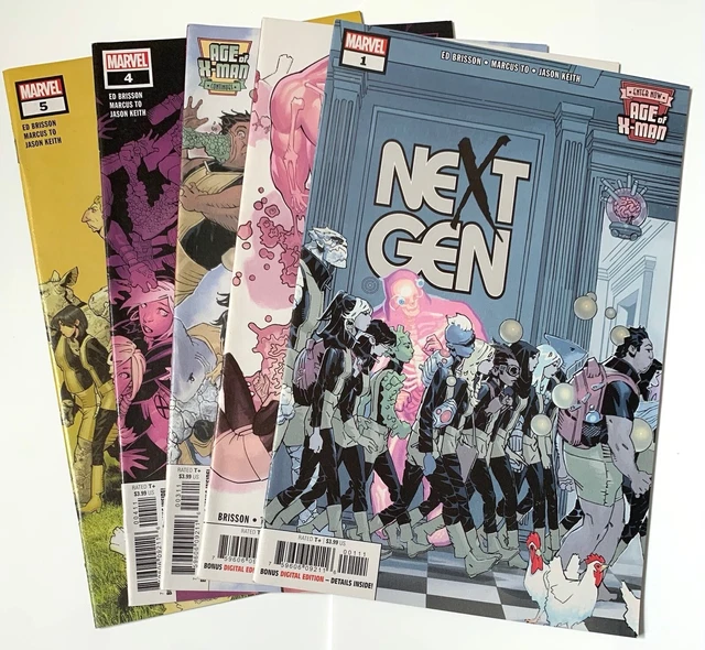 2019 NEXT GEN #1-5 Complete Limited Series Set Bundle Marvel Comics 2 3 4 X-MEN