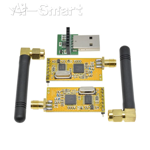 APC220 WIRELESS RF serial Data Modules With Antennas USB Converter for ...