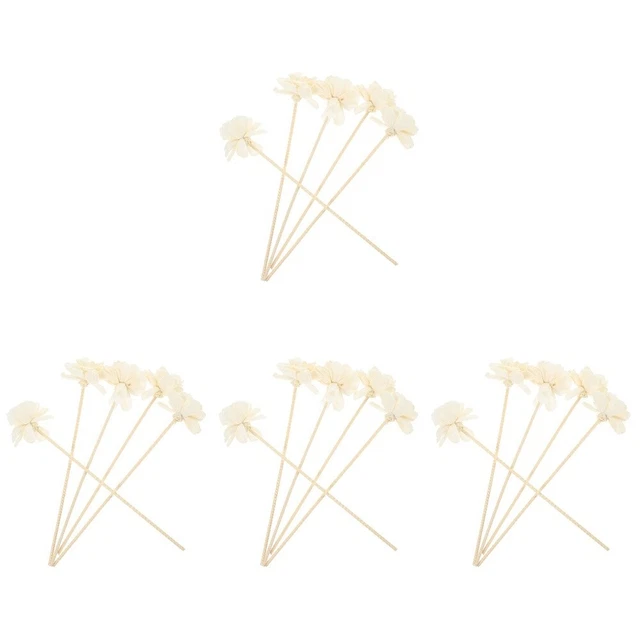 20 palitos difusor de aroma decorativo para el hogar flores fragancia