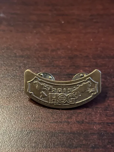 2015 Harley Davidson Motorcycles HOG Lapel Hat Pin