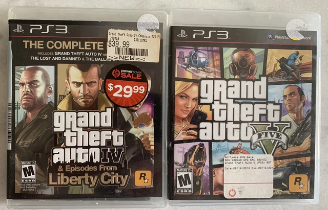Grand Theft Auto IV, PS3-DVD: Für PlayStation 3