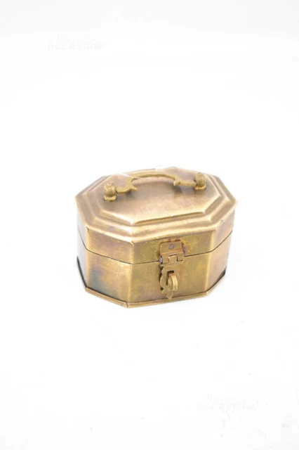Canned IN Brass 9 X 7 X 4.5 CM