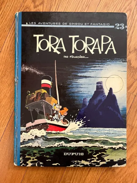 Spirou Et Fantasio - T23 Tora Torapa - Dos Rond Eo 1973 - Franquin - Be