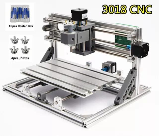 3 Axis USB Port DIY Desktop 3018 CNC Router Mini Laser Milling Engraver Machine