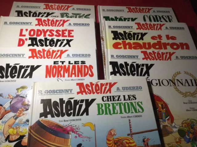 LOT BD ASTERIX OBELIX 7 Albums UDERZO GOSCINNY