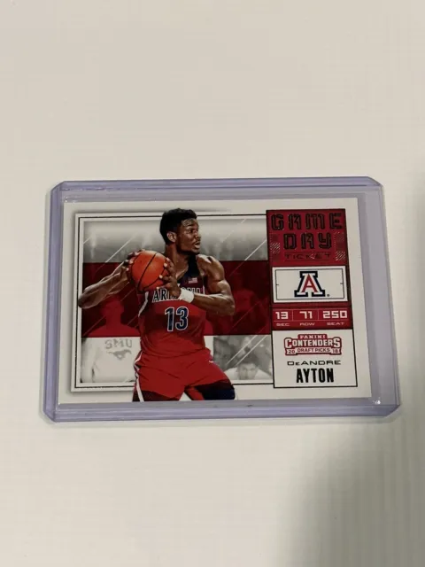 2018-19 Panini Contenders Draft Picks Game Day Tickets #1 Deandre Ayton